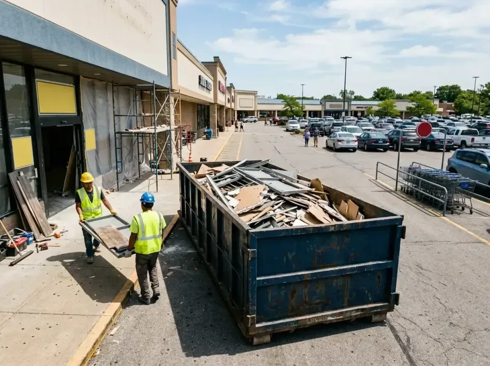 retail-store-renovation-debris-003 — frequently asked questions, Roll-off Dumpster Rentals in Sardis, MS